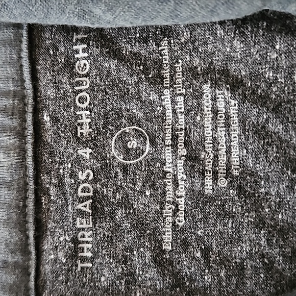 *NWT* Threads 4 Thought Color-block Raglan Hooded Tee - Picture 4 of 7